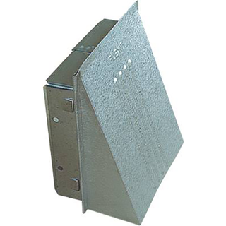 Flexit 02311 Stormskærm 152 x 152 mm, med ramme