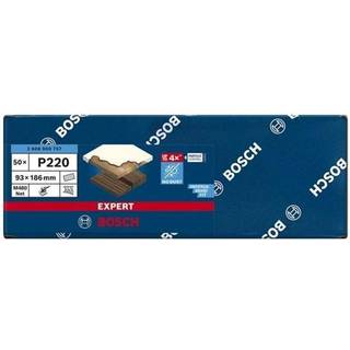 BOSCH Sæt af 50 EXPERT Slibenet til planslibere EXPERT M480 slibenet til planslibere 93 x 186 mm, G 220, 50 stk.