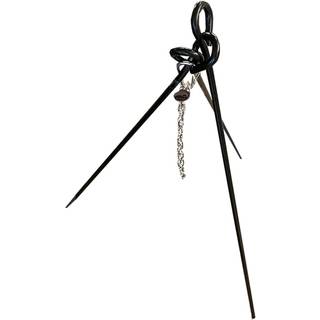 Lille Grillstativ i Opbevaringspose 110 cm. 1 Kæde & Krog
