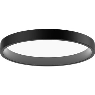 Louis Poulsen LP Circle Loftlampe Halvforsænket Ø45 3000K & Dali/Switch-Dim Sort