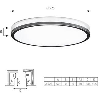 Louis Poulsen AJ Munkegaard Loftlampe Ø52,5 3000K & Dali High Lustre Chrome