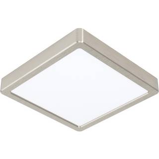 EGLO FUEVA 5 plafond 160x160 mm, 4000K, børstet stål