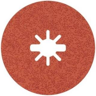 BOSCH Sæt af 5 EXPERT Fiberskiver EXPERT R782 Prisma Ceramic X-LOCK Fibre Disc 125 mm, 22,23 mm, G 36, 5 stk.