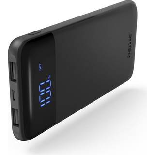 Hama Powerbank LED Slim 10000 mAh Antracit