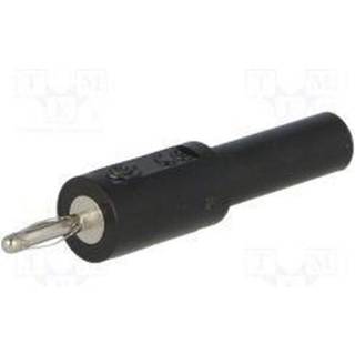 Elma Instruments Bananstiksadapter - ada ø4/4mm, sort, 1057