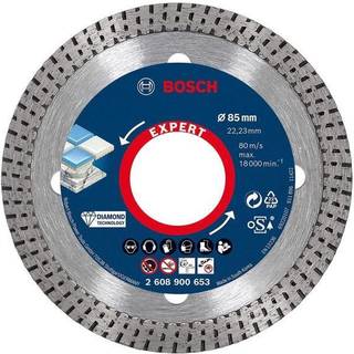 BOSCH EXPERT Diamantskæreskive HardCeramic EXPERT HardCeramic diamantskæreskiver 85 x 22,23 x 1,6 x 7 mm
