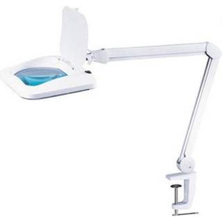 WRKPRO LED Luplampe "SIRIUS" med 19x16 cm linse og 3D dioptri (1,75X)