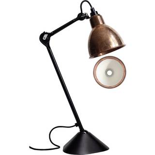Lampe Gras NO 205 Bordlampe - Rå kobber/Hvid