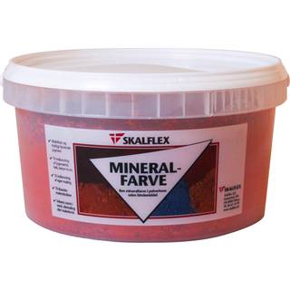 Skalflex Mineralfarve Oxydrød 1,5 Kg ✓ På lager - klar til levering og afhentning
