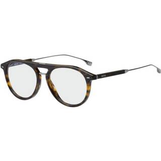 BOSS Boss 1358/BB Blue-Light Block 086/G6 53 Briller Mænd Tortoiseshell - Dark Tortoise - 53mm