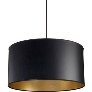 Stofpendel Ø50 - Sort/Guld - Nielsen Light