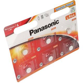 Panasonic LR-44L battery - 6 x LR44 - Alkaline