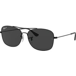 Ray - Ban Unisex RB3799 002/48 Solbriller Metal Sort Grå Pillow Polariseret