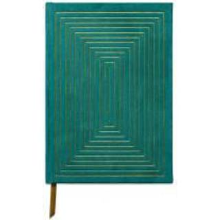 Designworks Ink Hard Cover Green Suede Journal - Notesbog