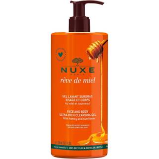 Nuxe Ansigtspleje Reve-de-MielFace & Body Cleansing Gel 750 ml (273,00 kr / 1 l) - 750 ml