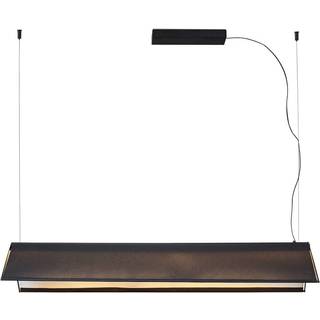 Ludovico Surface LED-pendel, 115 cm, sort