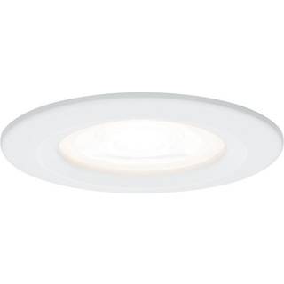 Paulmann 3 spot Nova rund, IP44, dæmpbar, hvid
