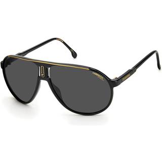 Carrera Unisex CHAMPION65/N 807/IR Solbriller Plast Sort Grå Pilot