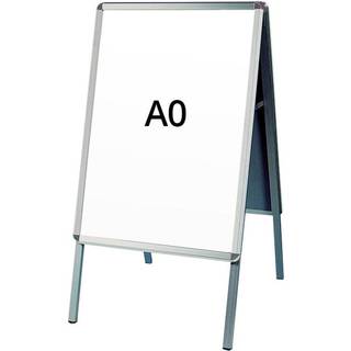 Alu-Line Rondo Gadeskilt, sølv, A0
