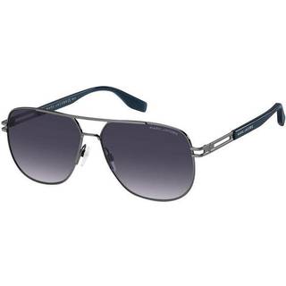 Marc Jacobs Mand MARC 633/S KJ1/9O Solbriller Metal Grå Grå Firkantet Normal Skygge