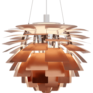 Louis Poulsen PH Artichoke (Koglen) Pendel - Louis Poulsen  Integreret LED Kobber Ø48 cm