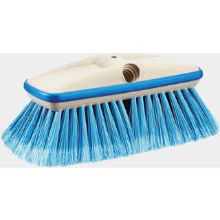 Bådbørste med stødskærm Star Brite Deluxe Block Brush with Bumper, Extend-A-Brush-tilslutning &amp; gevind, medium, 20 cm, blå