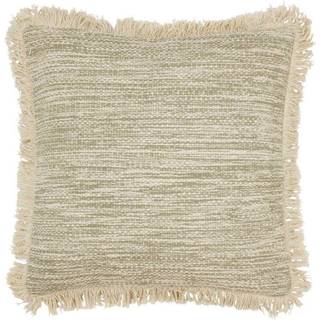 Furn furn. Natural Beige Sienna Twill Woven Polyester Filled Cushion