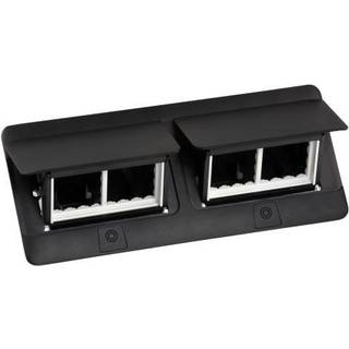 Legrand Popup tom 2x4m sort +ins-kit