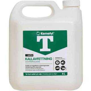 Koldaffedtning Kemetyl T-Grøn, færdigblandet, 4 liter