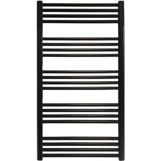 Kriss space håndklædetørrer 1103 x 500 mm mat sort