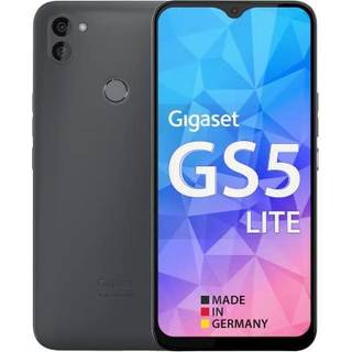 Gigaset GS5 Lite - 4G smartphone - dual-SIM - RAM 4 GB / Intern hukommelse 64 GB - Mørk titaniumgrå
