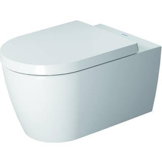 Duravit ME Starck væghængt toilet med åben skyllerende og WonderGliss