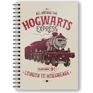 Harry Potter Notebook with 3D-Effect All Aboard the Hogwarts Express