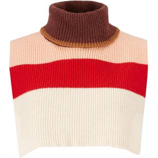Becksöndergaard Colby Block Bib Neck Fiery Red One Size