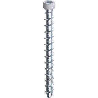 Grabber CTX50VITC Betonskrue til lister & sokler 4,5 x 50 mm, hvid pakke med 100