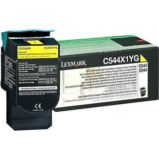 C544X2YG LEXMARK C544 X544 TONER CARTRIDGE YELLOW 4K
