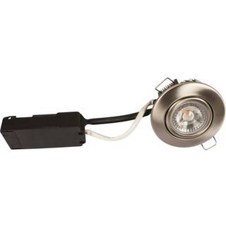 Scan Products D.T. Luna LP 230V Dæmpbar Flimmerfri 6.2W 3000K Ra95 IP65 SS316 Børstet Stål Rund.