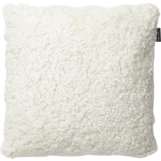 Skinnwille, Curly pudebetræk 45x45 cm White