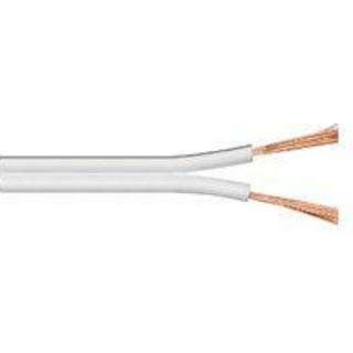 MICROCONNECT Loudspeaker cable, 100m, white