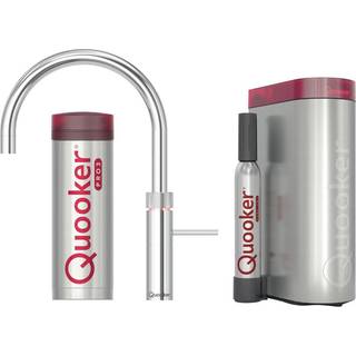 Quooker Fusion round Krom 5i1, inkl. Pro3 beholder & Cube køler