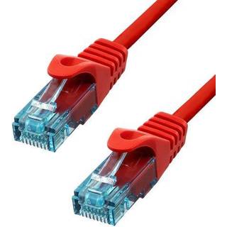 ProXtend CAT6A U/UTP CU LSZH Ethernet Cable Red 3m