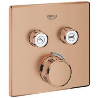 Grohe GRT SmartCntrl term. 2SC Termostat til indbygning med to ventiler, bør. warm sunset