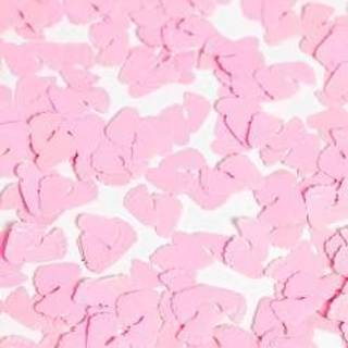 Pink Baby fødder konfetti