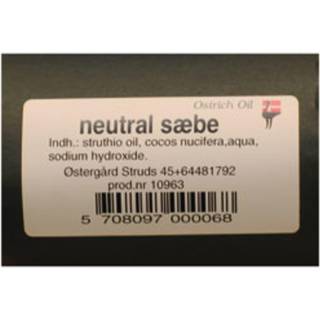 Ostrich Oil Badesæbe Neutral (80 gr)