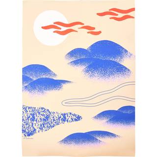 Paper Collective Japanese Hills plakat 50x70 cm
