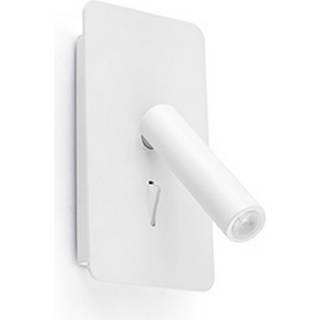 Faro SUAU Væglampe Med USB Mat Hvid
