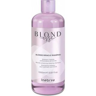 Inebrya BLONDesse Blonde Miracle Shampoo Rensende shampoo der er afgiftende  til lyst hår 1000 ml - 1000 ml