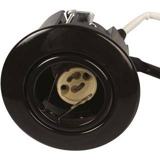 Scan Products Luna Quick install 230V GU10 IP44 SS316 Sort Rund.