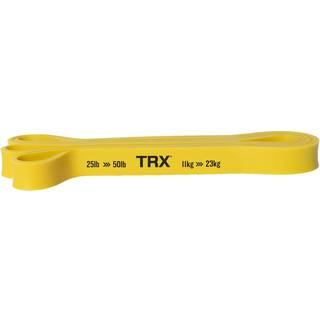 TRX Elastiske Modstandsbånd, 11-23 kg, X-Let Elastikbånd til træning Gul