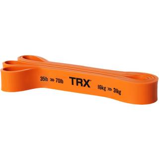 TRX Elastiske Modstandsbånd, 16-31 kg, Let Elastikbånd til træning Orange